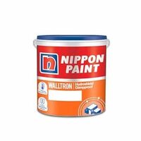 Nippon Paint Walltron Hydroshield Dampproof Cooling Terrace Waterproofing Coating (Grey, 4 L