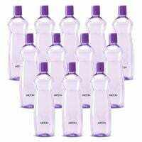 MILTON Pacific 1000 Water Bottle 1 Litre each, set of 12, Purple