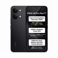 POCO X8 Pro Max 5G (256GB, 12GB RAM) @ ₹44,999 (Flipkart)