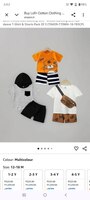 Lofn Unisex-Child Cotton Clothing Half sleeve T-Shirt & Shorts Pack Of 3