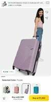 76 cm - 4 Wheels- suitcase 