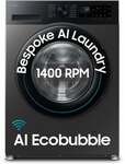 [₹1000 extra off LiveShop+] Samsung 9 kg 5 Star Front Load Fully Automatic Washing Machine + More