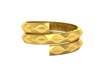 [1GM=14127] PNG Jewellers 2 gm Vedhani Gold Ring 24 kt (995)