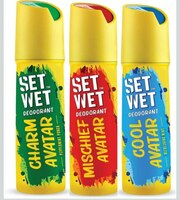 Set Wet Deodrant Pack of 3