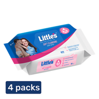 big basket - little baby wipes 80pcs ×4