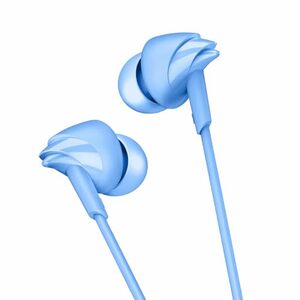 boAt BassHeads 212L Wired in-Ear Earphones with 10mm Drivers, Deep Bass, in-Line Mic, 3.5mm L-Shaped Jack, 120cm Durable Cable, Comfortable ABS Eartips, Universal Compatibility (Active Blue)