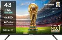 Hisense 108 cm (43 inch) Ultra HD (4K) LED Smart Google TV (43E6S)
