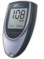 DR. MOREPEN GLUCO-ONE BG-03 BLOOD GLUCOSE MONITOR, SILVER @98