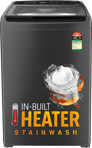 Whirlpool 8 kg Fully Automatic Top Load with In-built Heater Grey