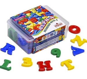 Negi Alpha Numero Set 1 Made of Plastic,Multicolor