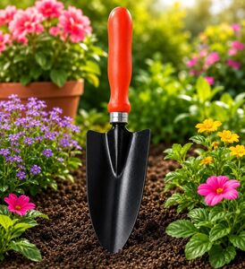 Gardening Hand Trowel (Small)| Heavy Duty Iron Blade with Ergonomic Handle | Durable Hand Tool for Planting, Digging, Soil Mixing, Potting, Transplanting & Outdoor Garden Care(GTK)