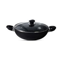 BERGNER Essential Plus 5-Layer Non-Stick 20cm Kadai with Glass Lid, 2.3 L Kadhai, Consumes Less Oil, Bakelite Handles with Comfortable Grip, Quick Heat Distribution, Easy to Clean - Induction Bottom

70%
off

