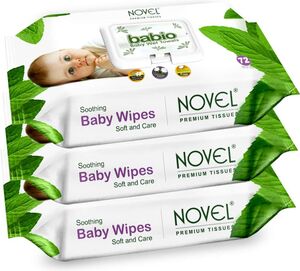 NOVEL Baby 72 Sheets| with Lid (216)  (98+20 SC)