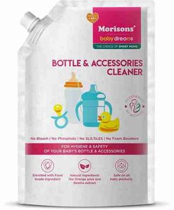 Morisons Baby Dreams Bottle & Accessories Cleaner - Refill Pack 500ml (White)