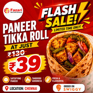 Swiggy Dineout: Flat Deal Alert – Biryani & Rolls Starting at Just ₹39(chennai)