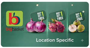 Bigbasket: Buy 1 Get 1 Free on Onion / Naspathi / Dragon Fruit (Location Specific)