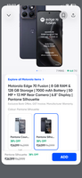 Motorola Edge 70 fusion - Swiggy Instamart