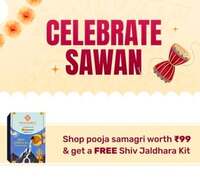 Bigbasket - Shop pooja samagri worth 99 & get a FREE Shiv Jaldhara Kit