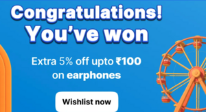 Earbuds Mysterybox Get Extra 5 % on Ear buds