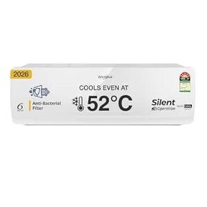 Whirlpool 1.5 Ton 5 Star, New star rated, Magicool Inverter Split AC (MAGICOOL 15T 5S INV CNV S6K3PP0, Copper, Convertible 4-in-1 Cooling Mode, HD Filter White)