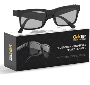 OAKTER Smart Glasses with Wireless Bluetooth