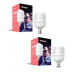 Goldmedal Thor 30W B22 Base LED Bulb for Home & Office | Energy Efficient | 230 Degree Light Coverage | Surge Protection up to 4KV | Rated Life 15000 Hrs | Cool Daylight (6500K) |Pack of 2