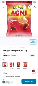 JioMart- Tata Agni Strong Leaf Tea 1 kg, and dove hair mask free 14ml