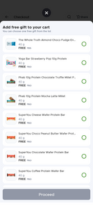 GET PROTEIN BAR FREE WITH SIENS in Blinkit