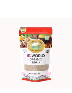 Elworld agro organic ajwain seeds 100gm