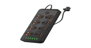 Check out Portronics Power Plate 7 With 6 USB Port + 8 Power Sockets Power Converter - Black on Instamart: https://instamart.in/item/BO7DCRXCZT?share=true