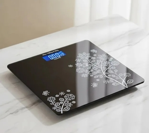 RiDiGo Weight Machine For Human Weight Digital Weighting Scale  Black