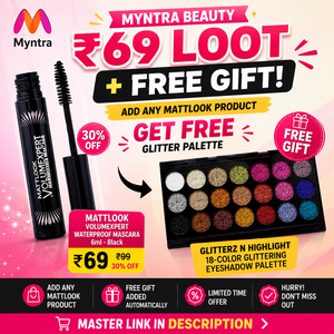 Buy Any Mattlook Product & Get a FREE Glitter Eyeshadow Palette