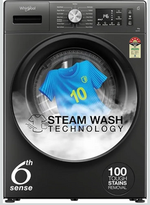 Whirlpool 9 Kg Steam Wash Technology 5 Star Inverter Front Load Fully Automatic Washing Machine