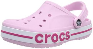 Crocs Unisex Adult Bayaband Clog 205089-6TG Ballerina Pink/Candy Pink M8W10