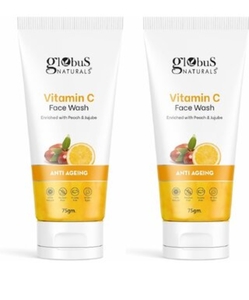 Set of 2 vitamin C facewash(75gm each) with peach & jujube
