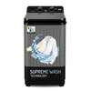 VW 8.5 kg semiautomatic Top Load Washer Only with Powerful Wash, V8 Supreme Wash, Black/Grey