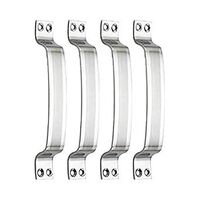 MAP GAIYERA Stainless Steel Door and Window Handle -DIAGONALLY Shaded -6 INCH Pack of 4 PC 