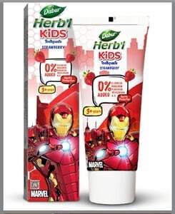 Dabur herb'l kids Iron man toothpaste 80gm