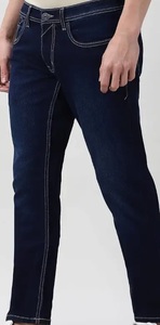 Peter England Men's Skinny Fit Jeans | Denim Mid Washed | Casual Wear | Stylish Bottoms