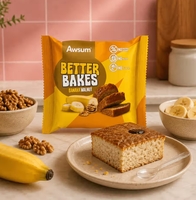 Awsum Better Bakes Banana Walnuts Cake Eggless on Instamart: