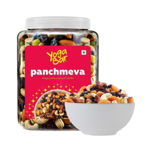 Yogabar Panchmeva, Nuts and Dry Fruits Mix, Almonds, Cashews, Raisins,Dates  850gm on Instamart