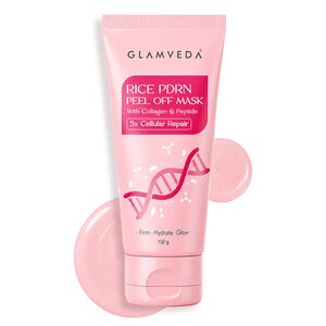 ₹1 Sample Deal: Glamveda Rice PDRN & Collagen Peel Off Mask 
