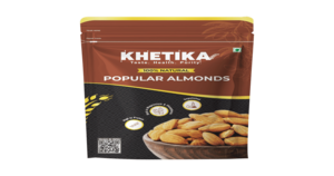 khetika almonds 500gm @200
