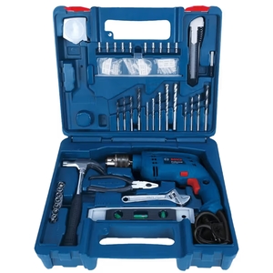 BOSCH Mild Steel GSB 500 RE Corded-Electric Drill Tool Set 100pcs (location specific)
