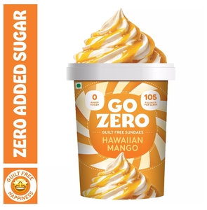 Go Zero Hawaiian Mango Sundae Guilt Free Ice cream Tub