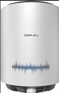 Bajaj Shield Series New Shakti 15L Storage Wall Mount Water Heater For Home, 5-Star Rated Geyser, Child Safety Mode, 7-Yr Tank, 6-Yr Element, 2-Yr Product Warranty, White & Grey