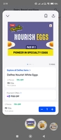 Instamart -  Delfrez Nourish White Eggs 