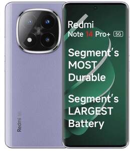 Redmi Note 14 Pro+ 5G (Phantom Purple, 128GB) (8GB RAM) 