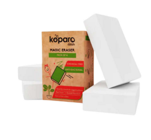 CRED - Koparo Magic Eraser Sponge for Tough Stains | Pack of 4 |