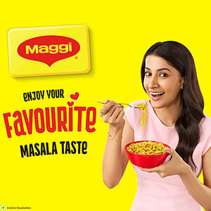 MAGGI 2-Minute Instant Masala Noodles, 2 × 420 grams